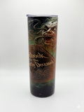 Beetlejuice Halloween Tumbler