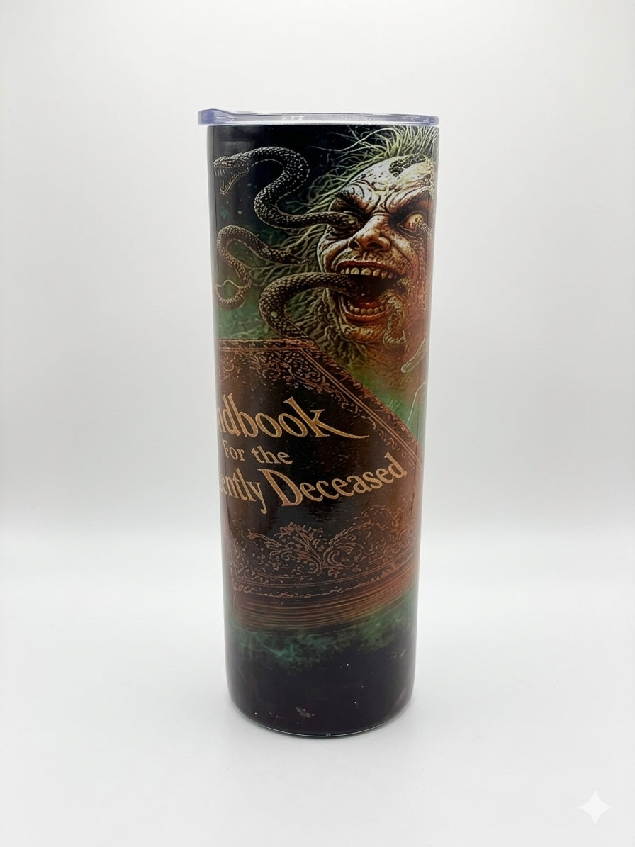 Beetlejuice Halloween Tumbler