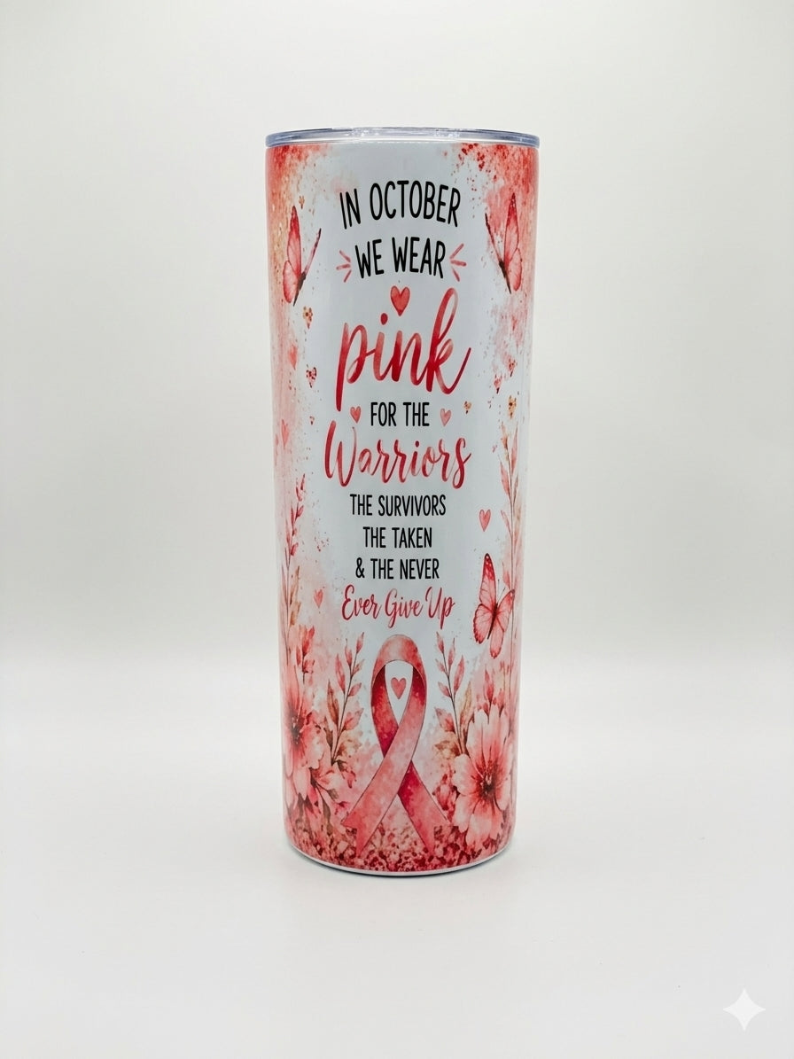 Breast Cancer Awareness Tumbler