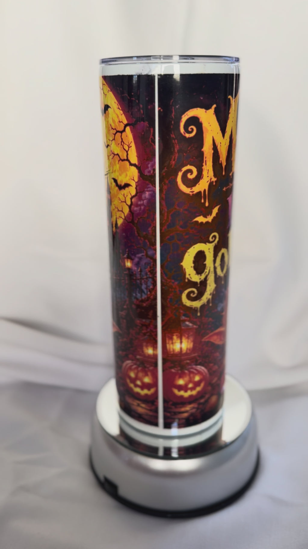 Custom Halloween Tumbler