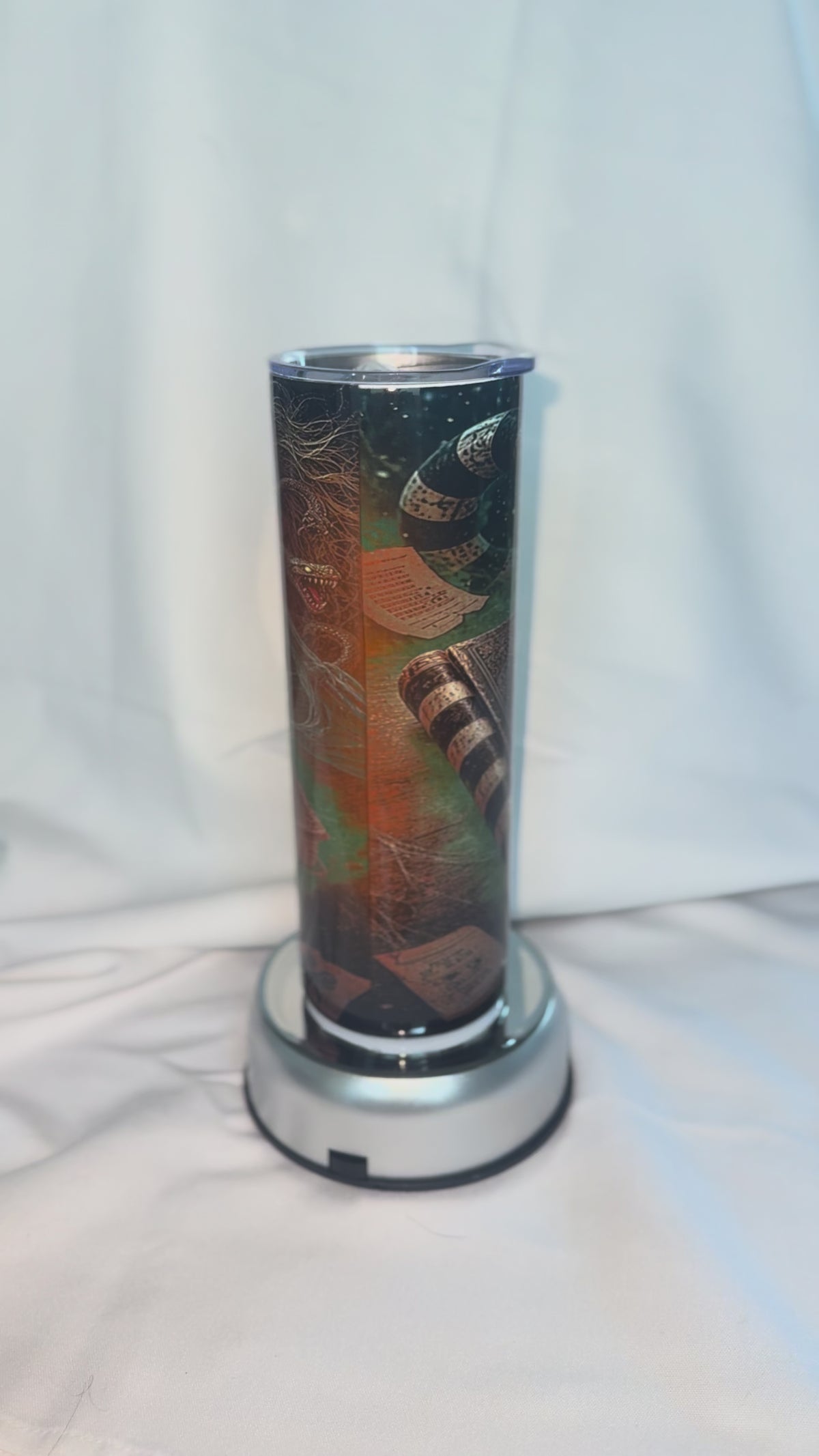 Beetlejuice Halloween Tumbler